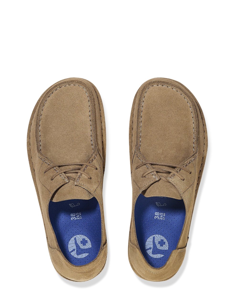 Birkenstock Utti Lace S Sandals in Suede Leather Bruin