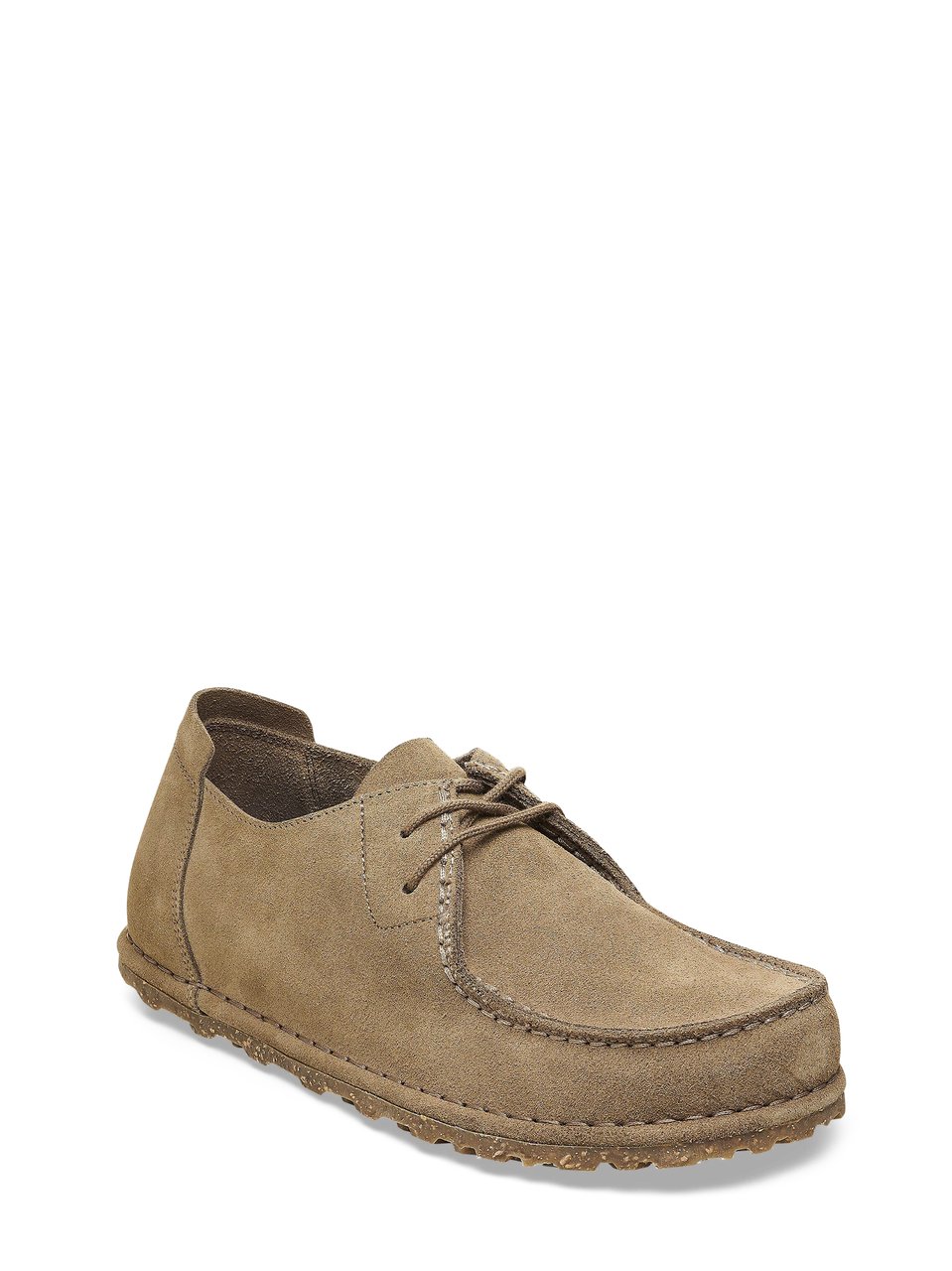 Birkenstock Utti Lace S Sandals in Suede Leather Bruin