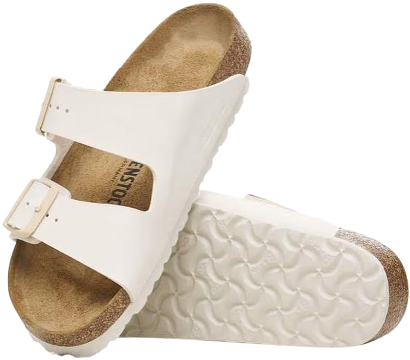 Birkenstock Sandals Eggshell Wit
