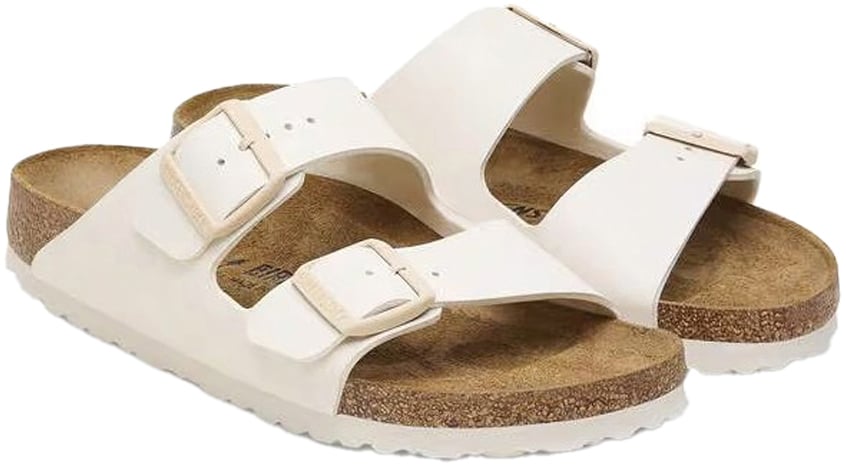 Birkenstock Sandals Eggshell Wit