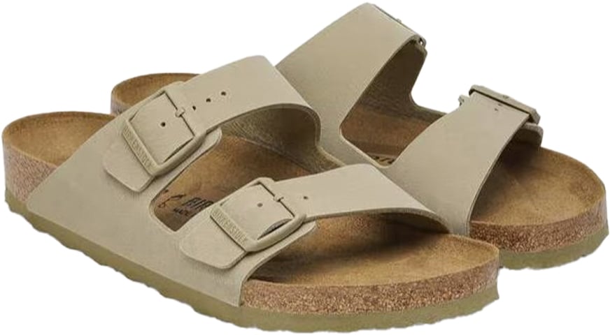 Birkenstock Sandals Faded Khaki Beige