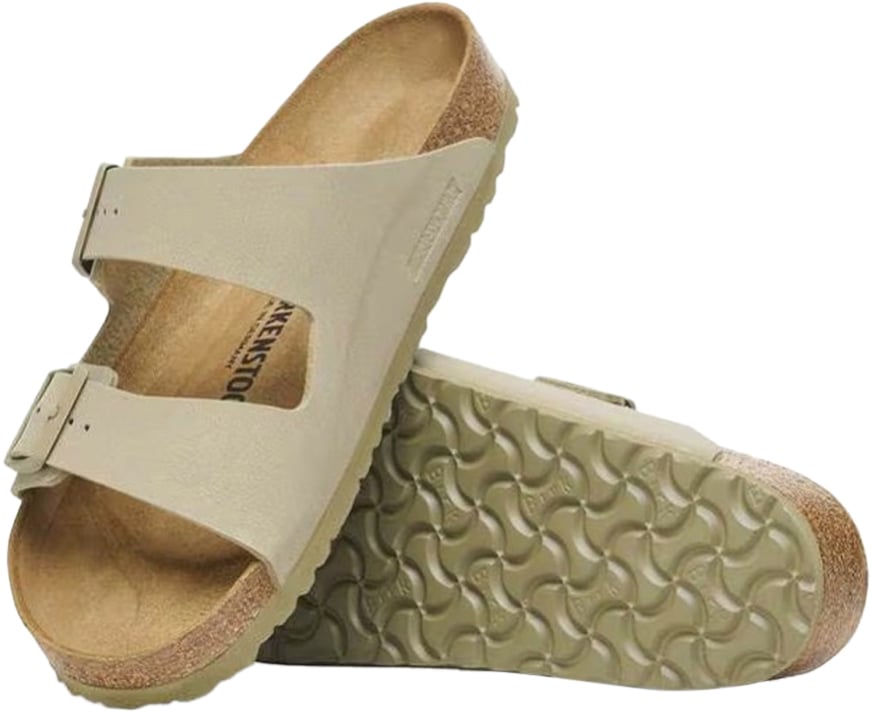 Birkenstock Sandals Faded Khaki Beige