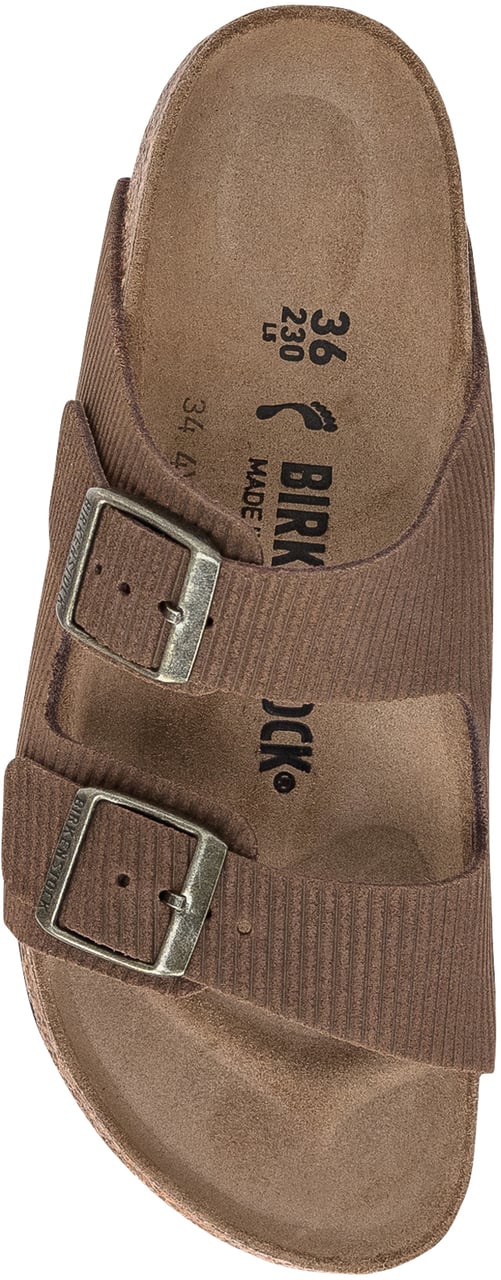 Birkenstock Sandalo Arizona Corduroy Bruin
