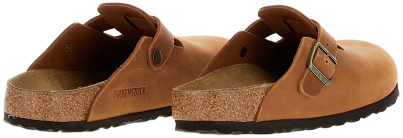 Birkenstock Narrow Fit Single Buckle Clogs Bruin