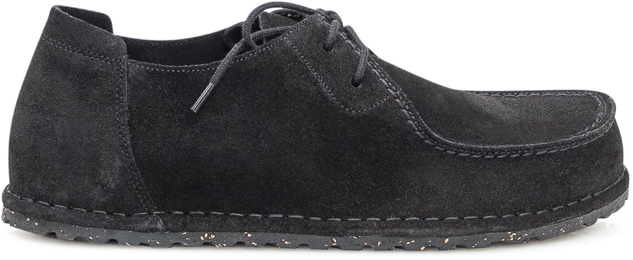 Birkenstock Birkenstock Stringata in Camoscio Nero Zwart