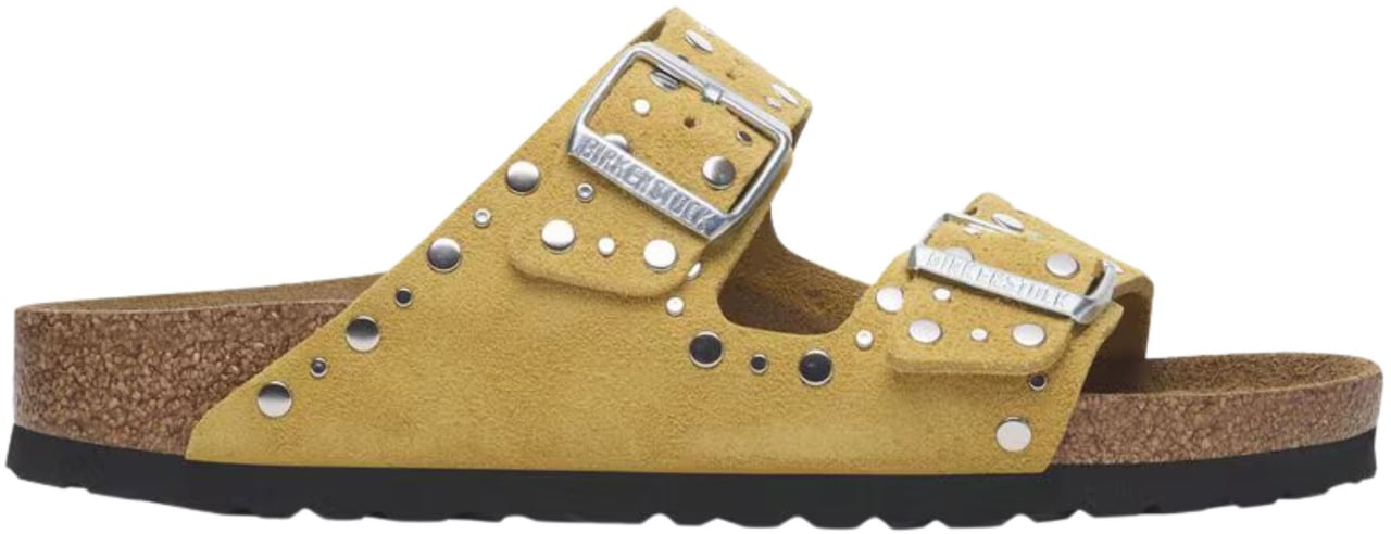 Birkenstock Birkenstock Arizona Rivet Leve Slippers Geel 1029362 Geel