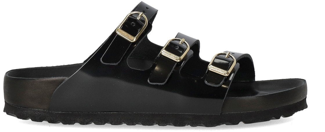 Birkenstock SANDAL FLORIDA EXQUISITE BIRKENSTOCK Zwart