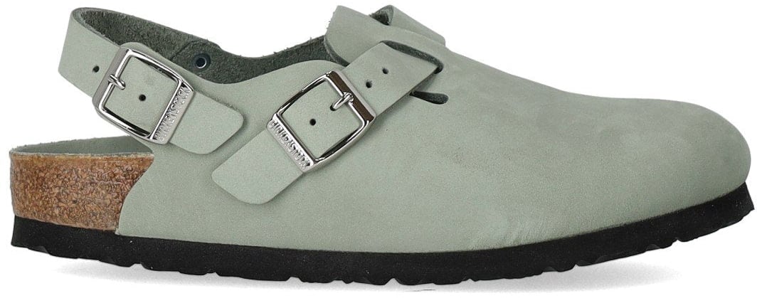 Birkenstock BIRKENSTOCK TOKIO PURE SAGE CLOG Groen