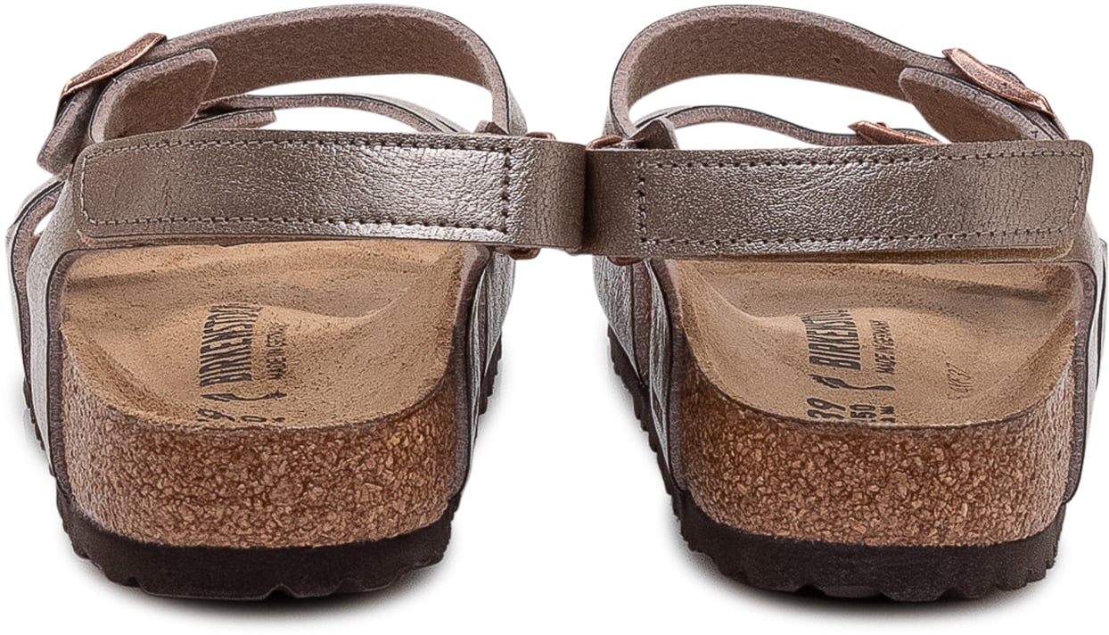 Birkenstock Sandali Rio Hl con Cinturini e Fibbia Goud
