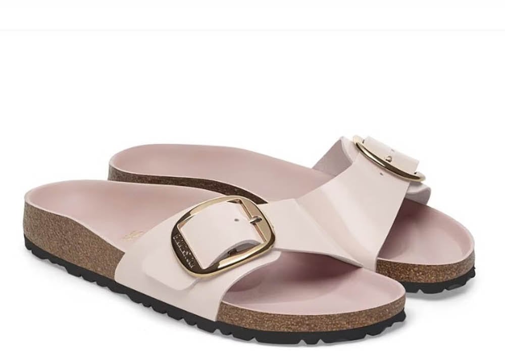 Birkenstock Sandals Shine Light Rose Roze