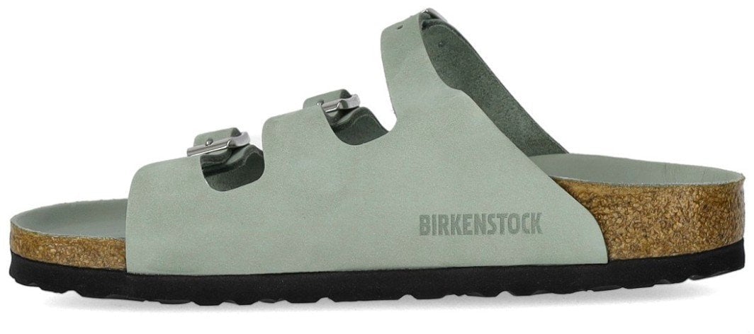 Birkenstock BIRKENSTOCK FLORIDA FRESH PURE SAGE SANDAL Groen