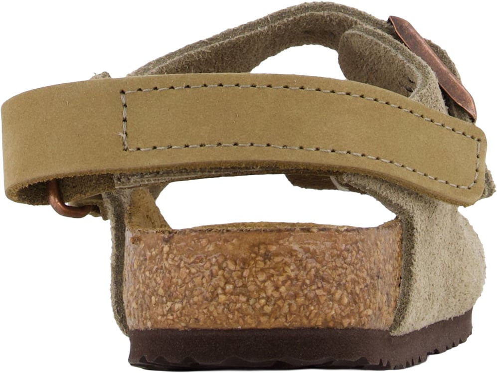 Birkenstock Milano Unisex Sandalen In Beige Beige