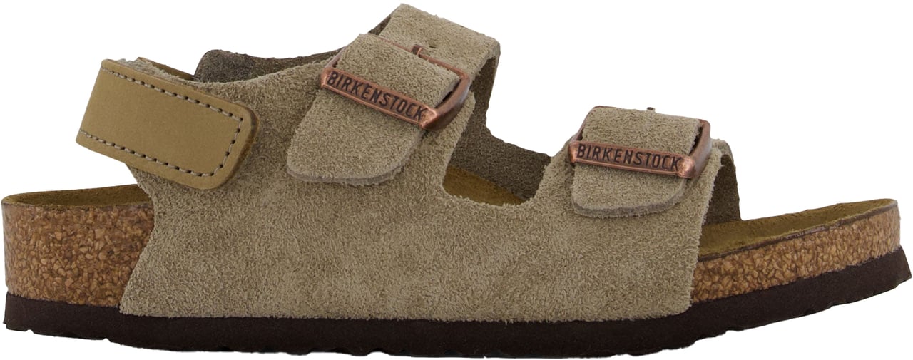 Birkenstock Birkenstock Unisex Sandalen In Taupe Taupe