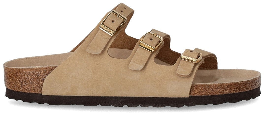 Birkenstock BIRKENSTOCK FLORIDA FRESH SANDCASTLE SANDAL Beige