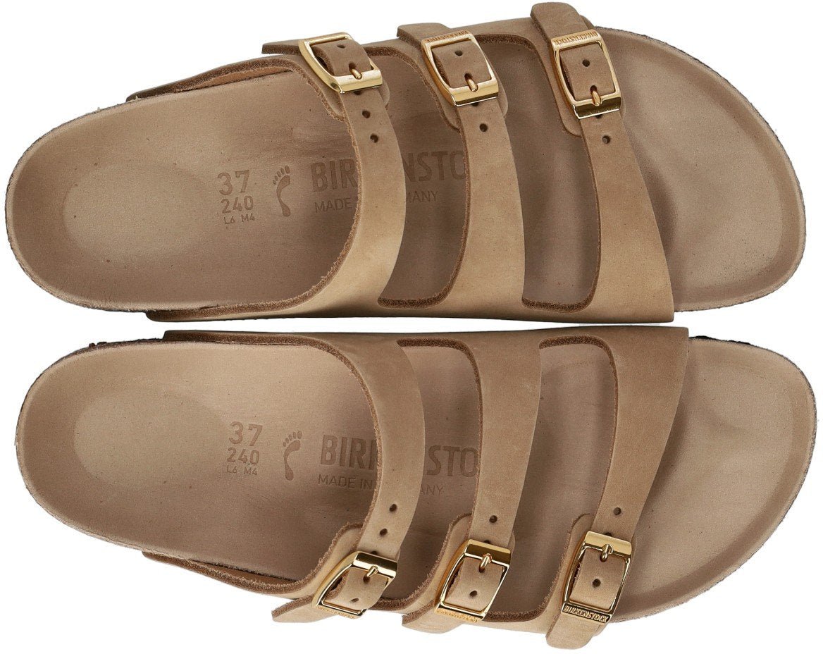 Birkenstock BIRKENSTOCK FLORIDA FRESH SANDCASTLE SANDAL Beige