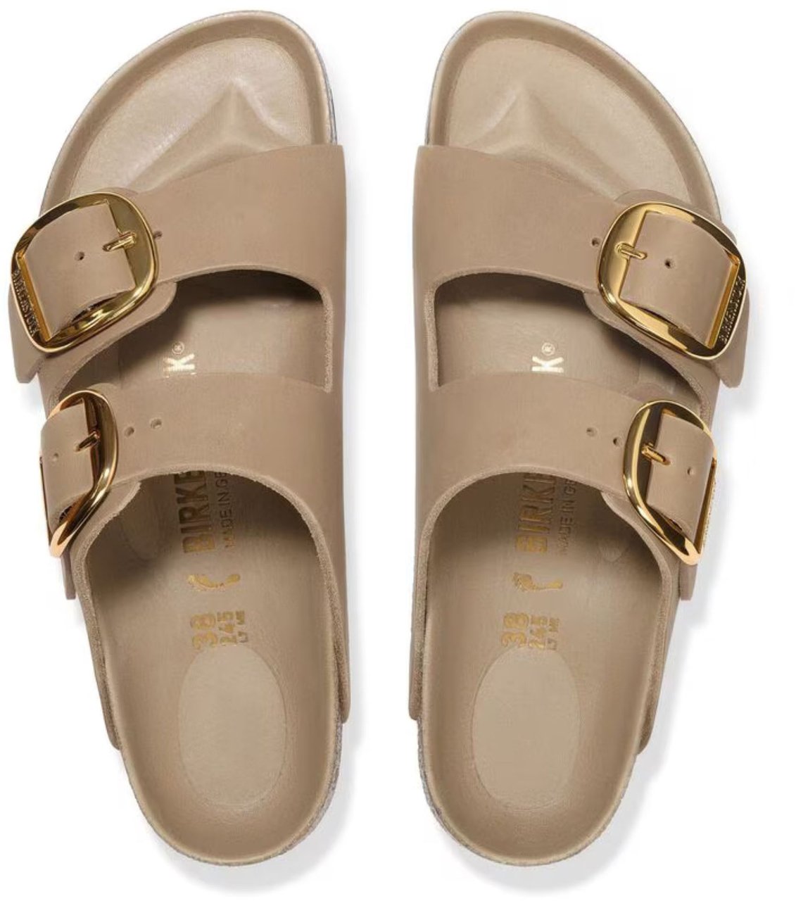 Birkenstock Arizona Big Buckle Narrow Slippers Bruin 1030395 Bruin