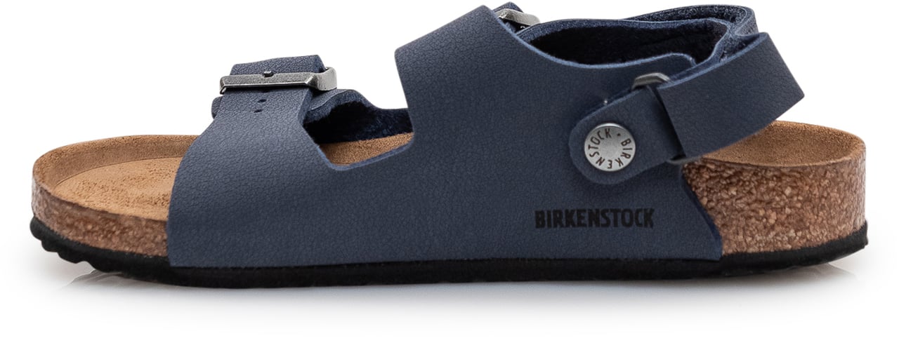 Birkenstock Sandalo con doppia fascia e cinturino posteriore Navy