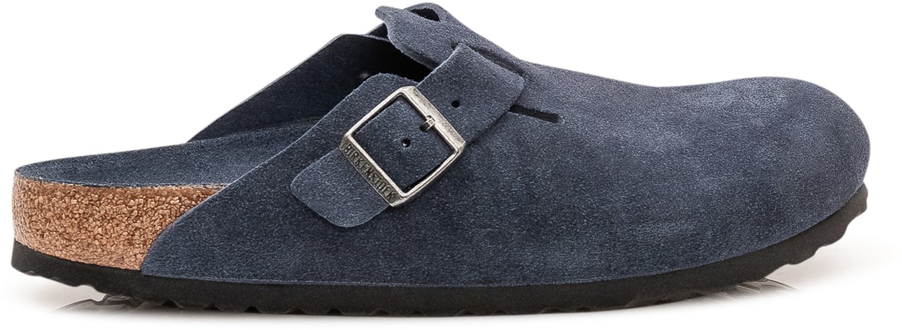 Birkenstock Zoccoli Boston con Cinturino Navy