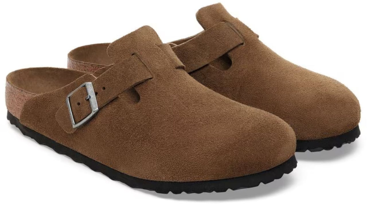 Birkenstock Boston Narrow Slippers Cognac 1030861 Bruin