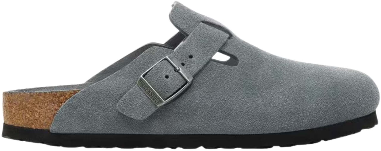 Birkenstock Birkenstock Boston Slippers Grijs 1030874 Grijs