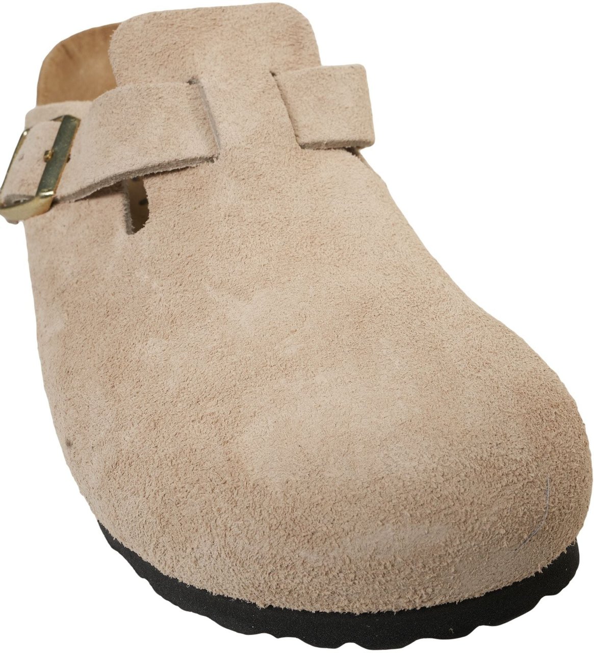 Birkenstock Clogs 'Boston' Beige