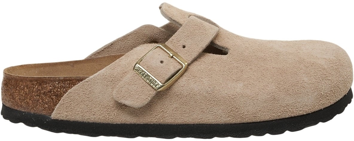 Birkenstock Clogs 'Boston' Beige