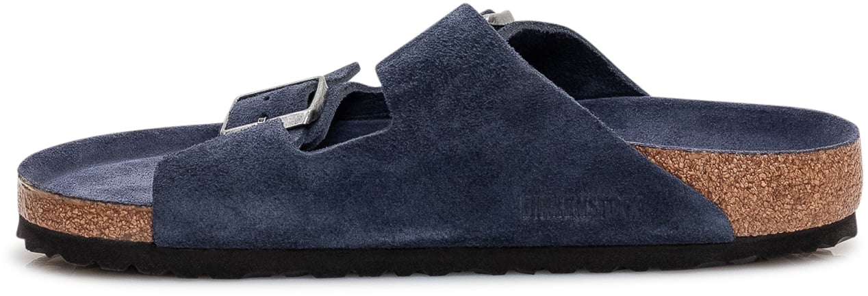 Birkenstock Sandali Arizona con Doppia Fibbie Navy