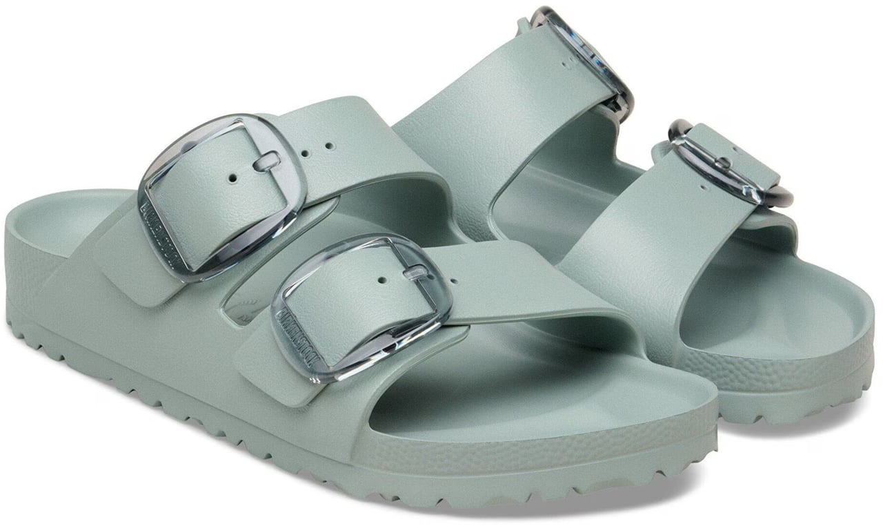 Birkenstock Birkenstock Arizona Big Buckle Narrow Slippers Lichtgroen 1031301 Groen