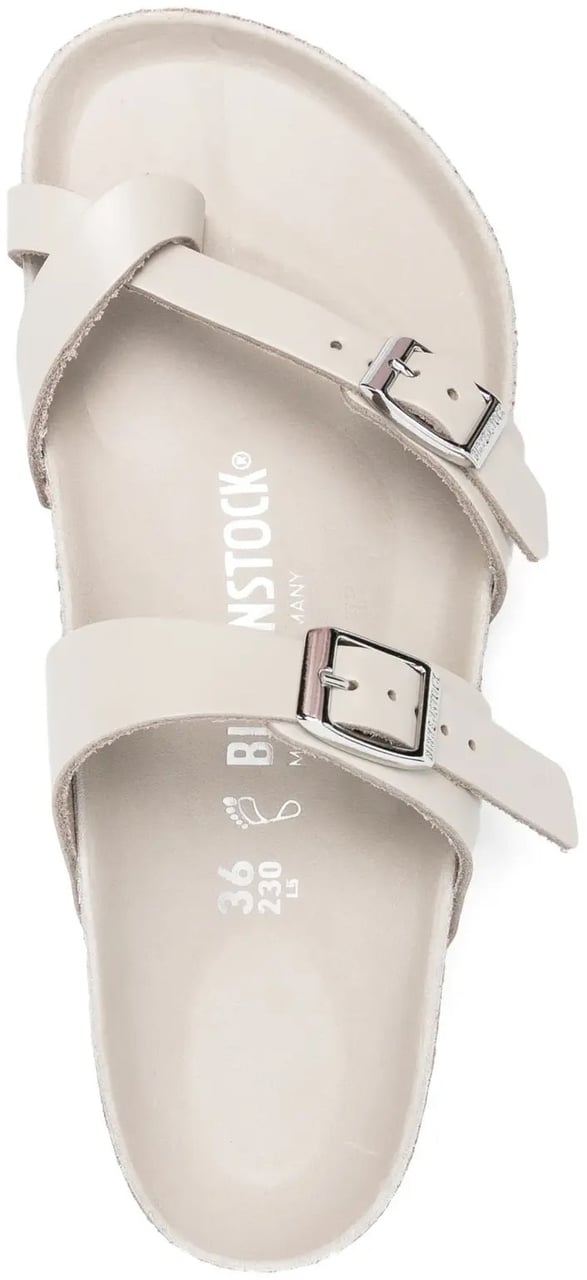 Birkenstock Mayari Cuir Naturel New Dressy Oyster Divers