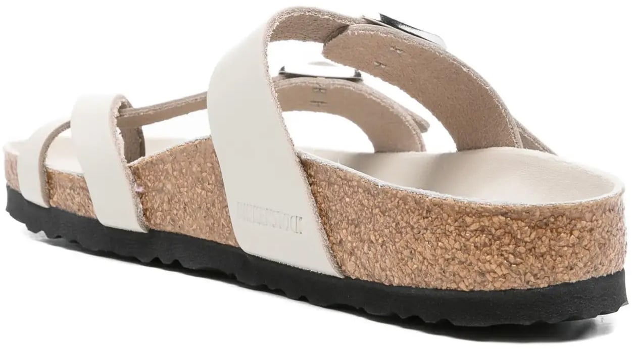 Birkenstock Mayari Cuir Naturel New Dressy Oyster Divers