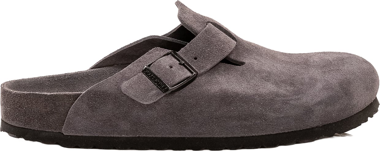 Birkenstock Sabot Boston con Fibbia Taupe