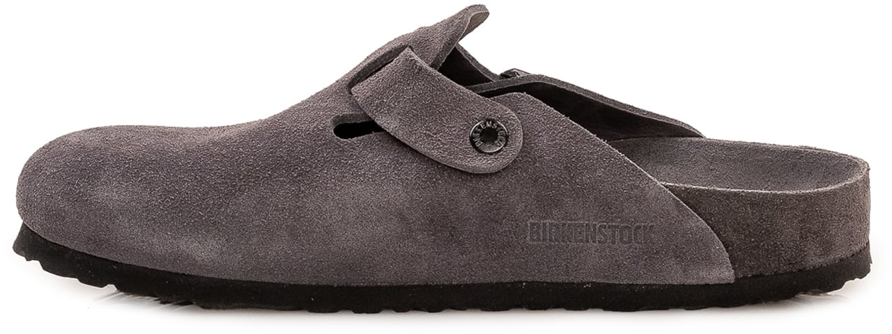 Birkenstock Sabot Boston con Fibbia Taupe
