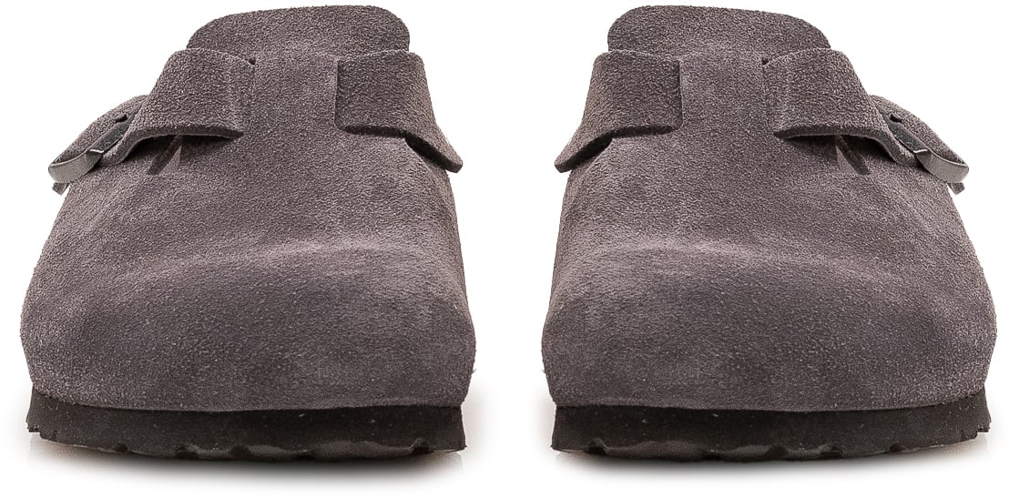 Birkenstock Sabot Boston con Fibbia Taupe