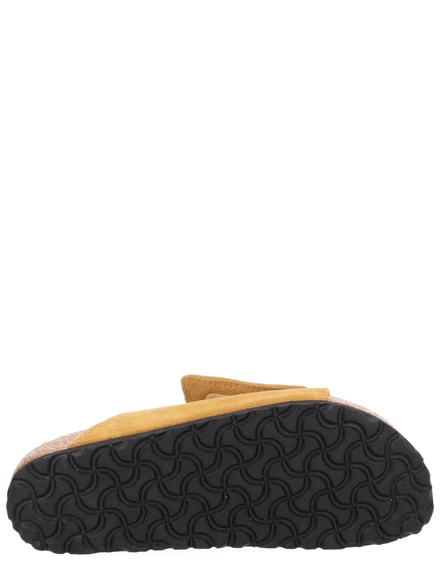 Birkenstock Tan Solana Vl Suede Sandals Bruin