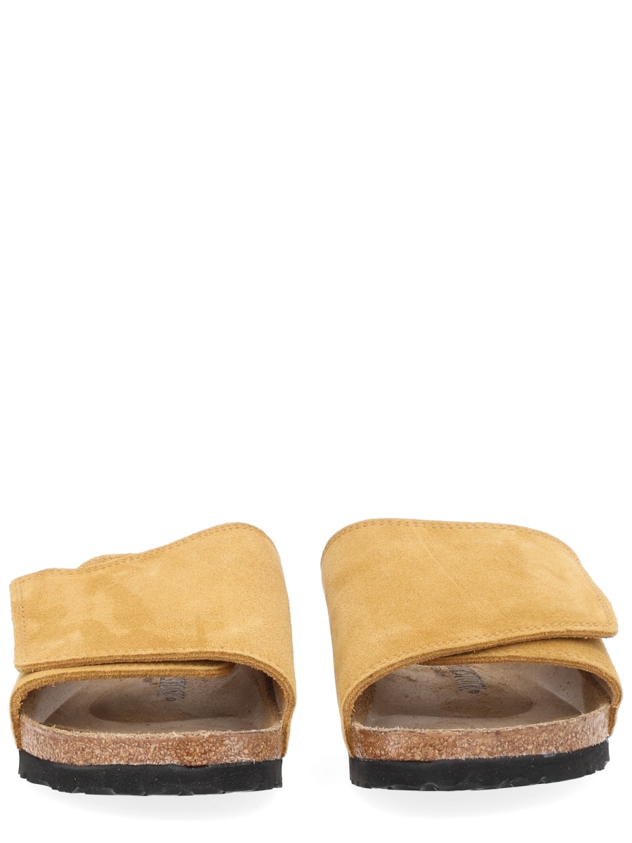Birkenstock Tan Solana Vl Suede Sandals Bruin