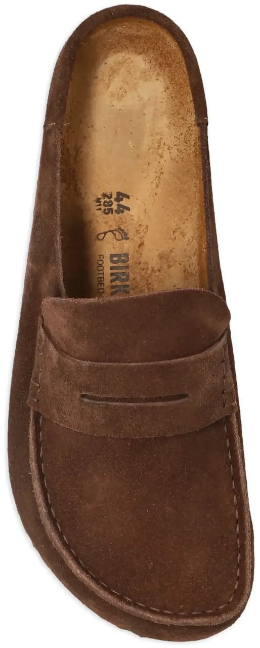Birkenstock Naples Wrapped Suede Leather Carafe Bruin