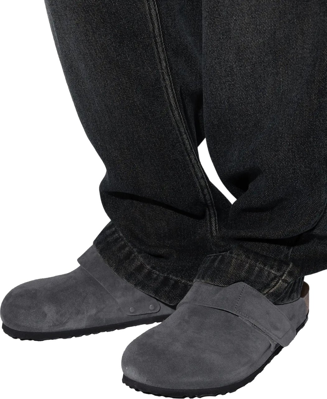 Birkenstock Loma Suede Charcoal Grijs