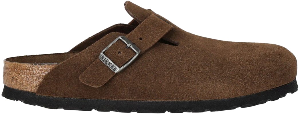 BIRKENSTOCK BOSTON SOFT FOOTBED CARAFE TONAL CLOG Bruin
