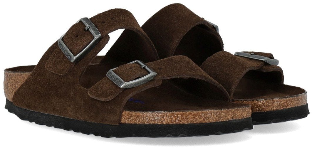 BIRKENSTOCK ARIZONA CARAFE TONAL SANDAL Bruin