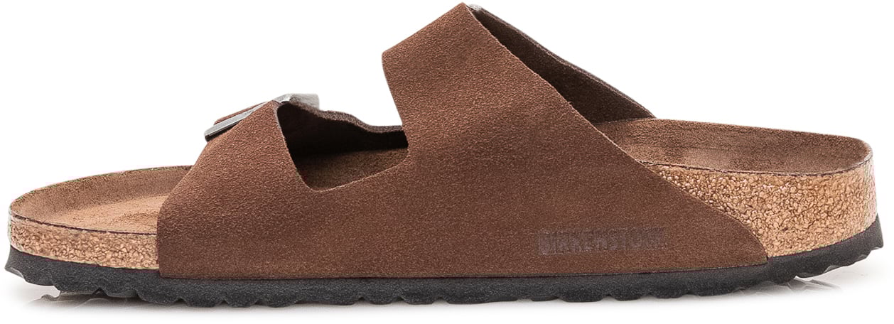 Birkenstock Sandali Arizona a Doppia Fascia con Fibbie Bruin