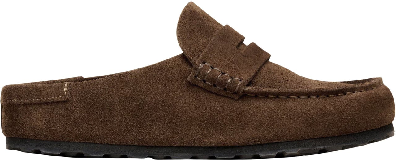 Birkenstock Birkenstock Naples Narrow Slippers Donkerbruin 1031701 Bruin