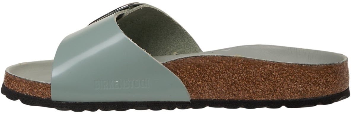 Birkenstock Sandals 'Madrid Big Buckle' Groen