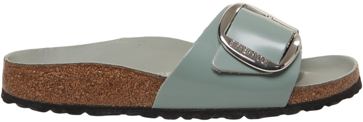 Birkenstock Sandals 'Madrid Big Buckle' Groen