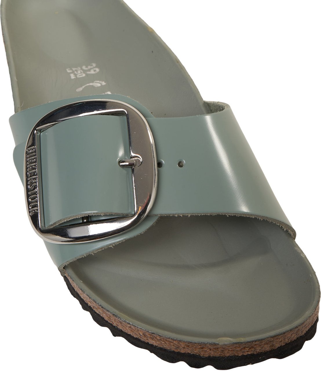 Birkenstock Sandals 'Madrid Big Buckle' Groen