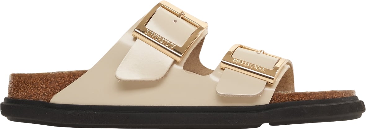 Birkenstock Sandals 'Arizona Droplet Buckle' Beige