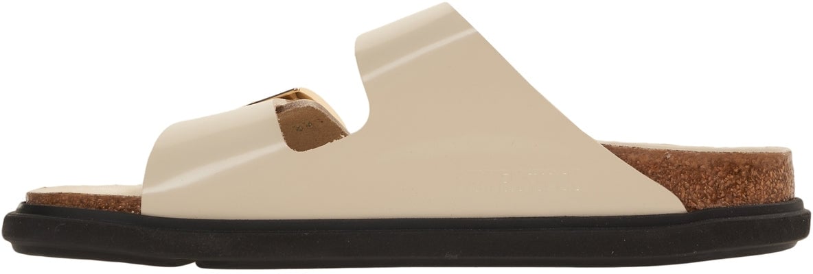 Birkenstock Sandals 'Arizona Droplet Buckle' Beige