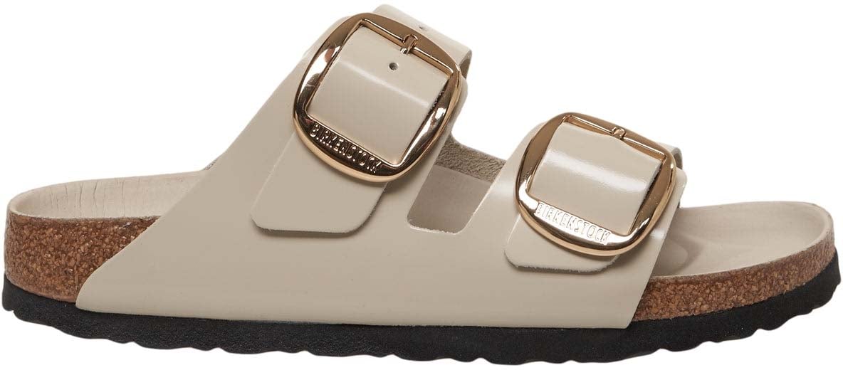 Birkenstock Sandals 'Arizona Big Buckle' Beige