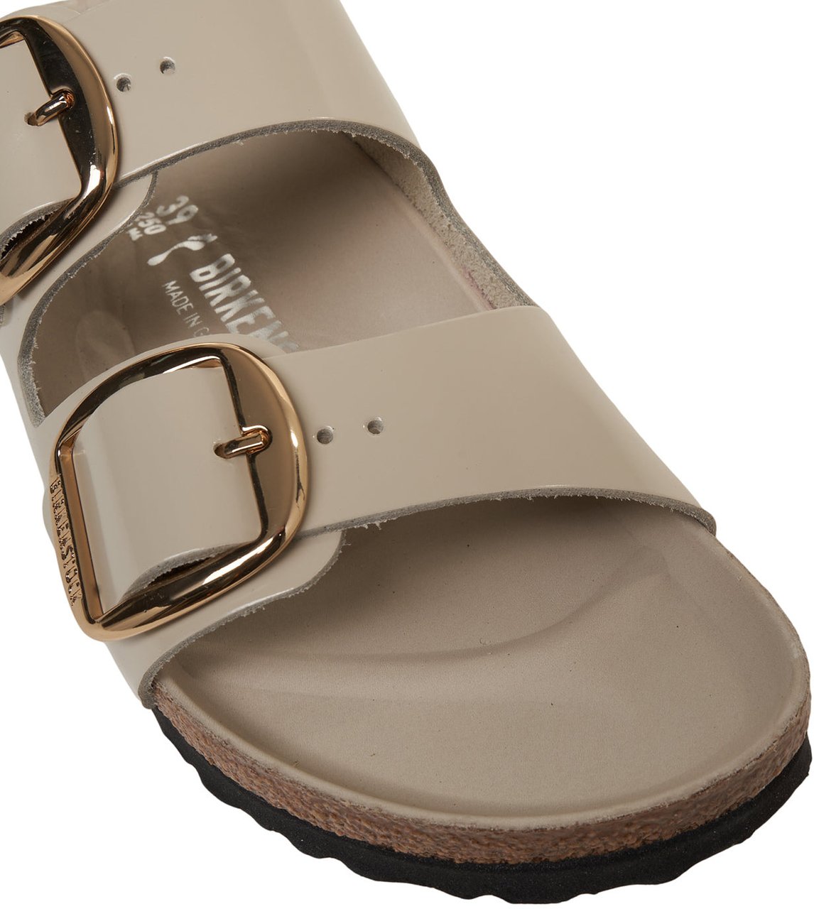 Birkenstock Sandals 'Arizona Big Buckle' Beige
