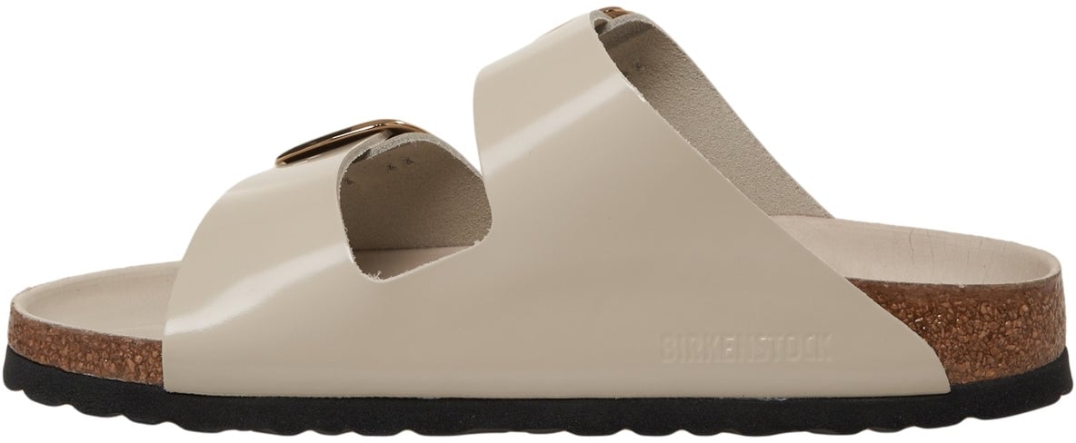 Birkenstock Sandals 'Arizona Big Buckle' Beige