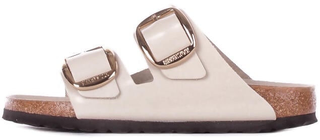 Birkenstock Sandals Cream Wit